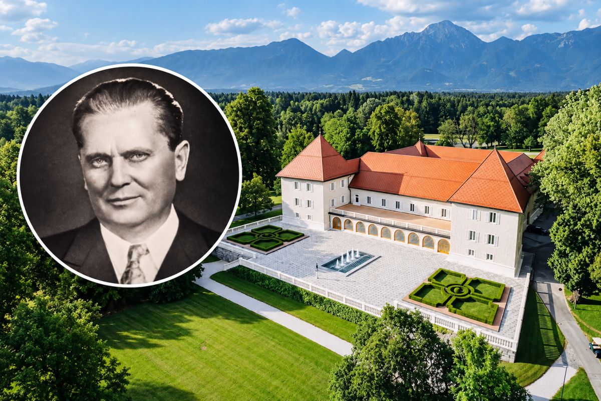 Josip Broz Tito in grad Brdo pri Kranju