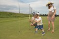 David Urankar je z družino užival na Diners CUBO golf igrišču na Smledniku, kjer so prijazno odstopili prostor za zabavo.