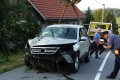 Poškodovajni Volswagen Tiguan Rajka Dujmića