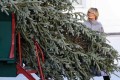 Melania Trump je pričakala božično-novoletno jelko