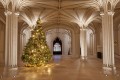 Božična okrasitev Windsorskega gradu