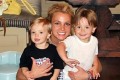 Britney Spears s sinovoma v srečnejših časih