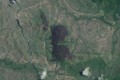 Črna gora (Kalkajaka), kot je videti iz satelita