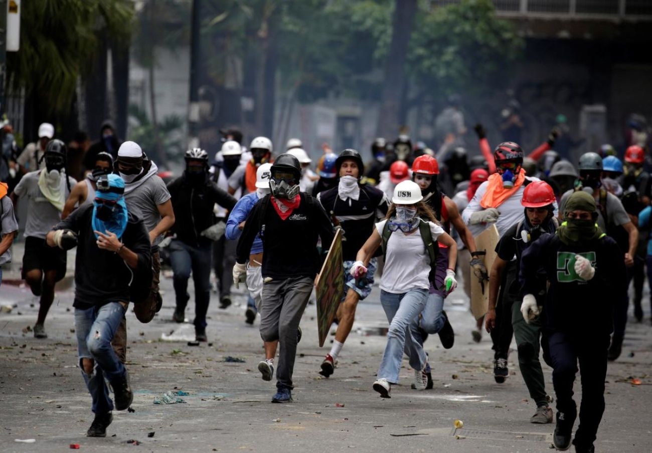 venezuela protestniki