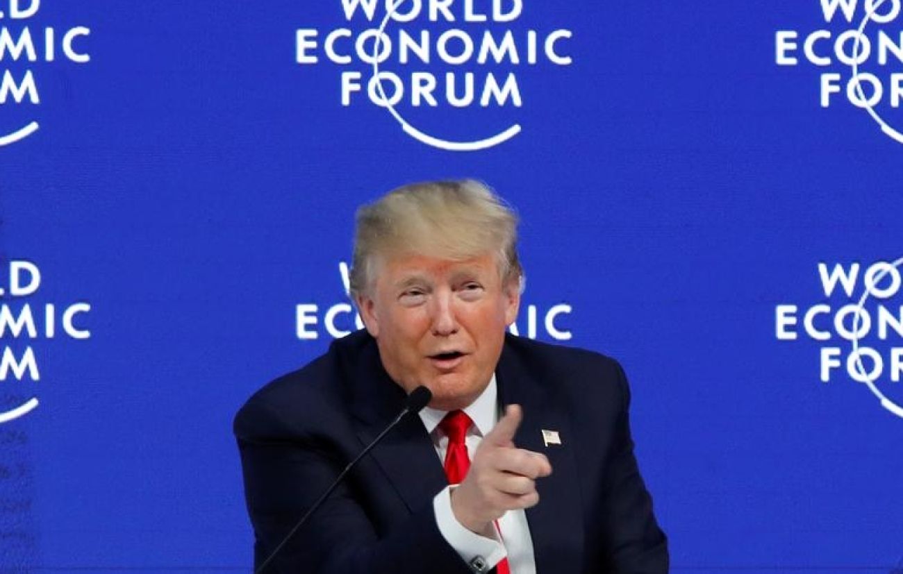 donald trump davos