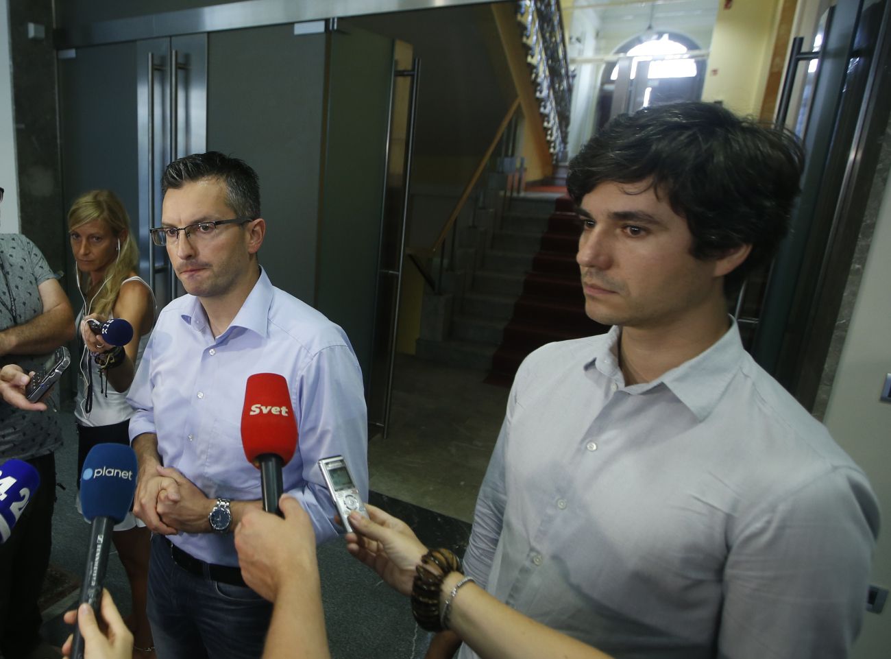 marjan šarec, luka mesec