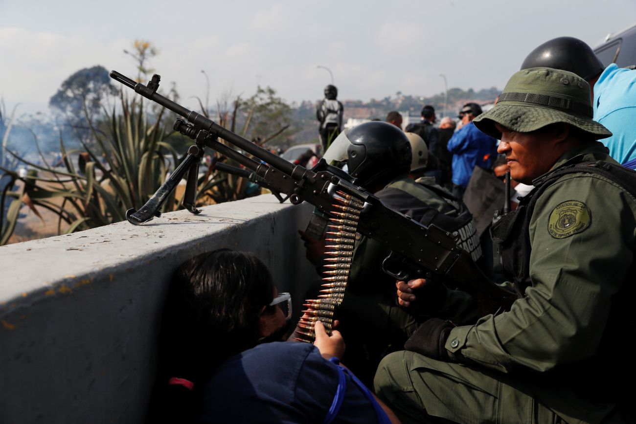 venezuela, državni udar, puč, 30. 4. 2019