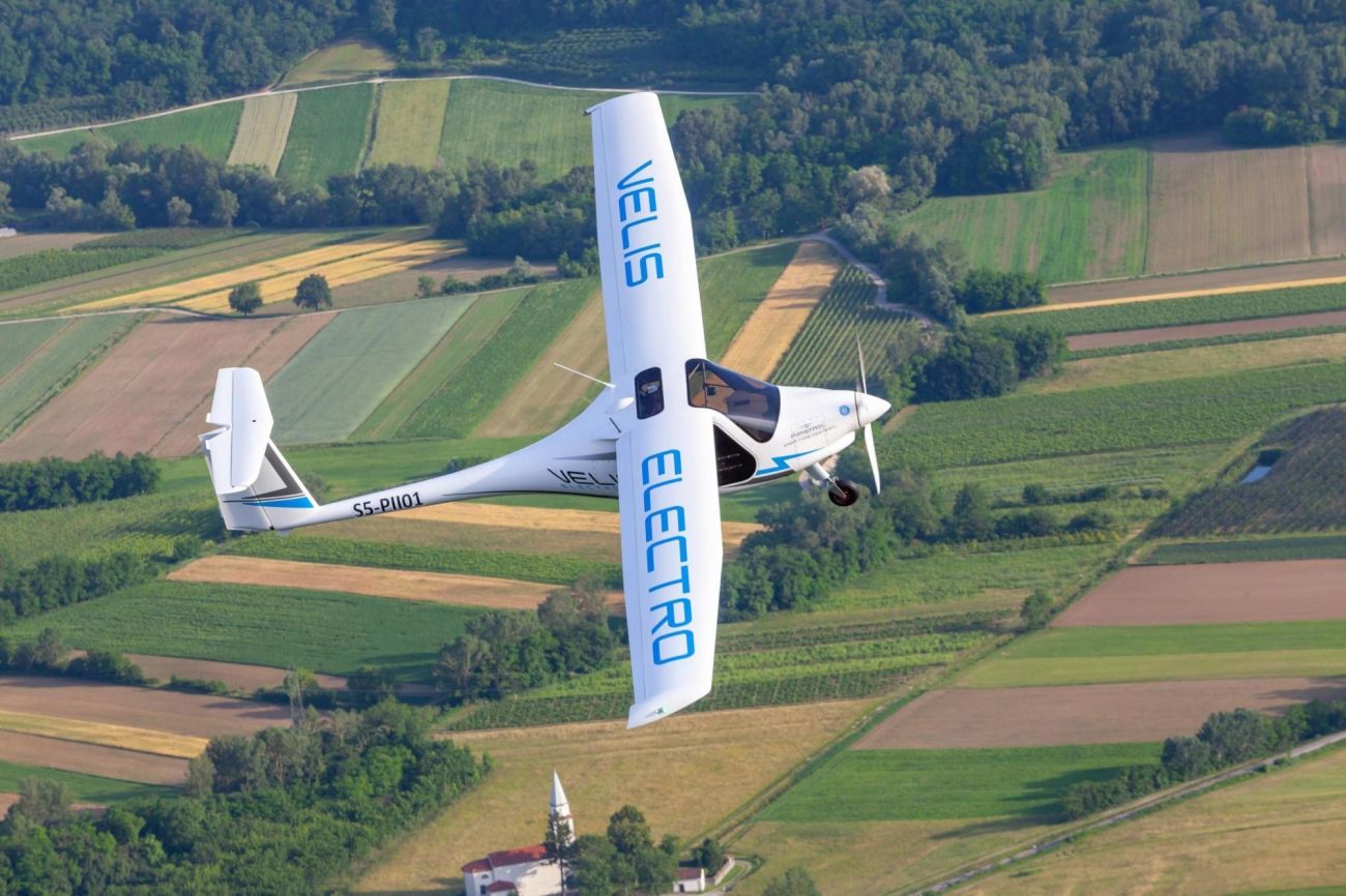 pipistrel, velis-electro, električno-letalo