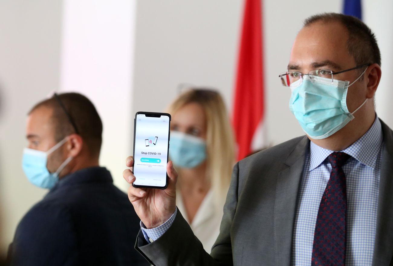 stop-covid-19, hrvaška, koronavirus, aplikacija