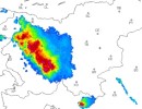 radarska slika padavin 28. 6