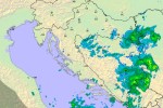 radarska slika Hrvaška