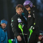 Tina Maze in Mauro Pini