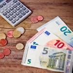 denar, prihranki, varčevanje, evri, kalkulator