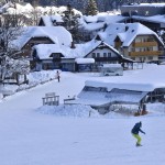 kranjska gora, smučar, smučišče