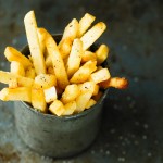 dueta, pomfri, mašččobe