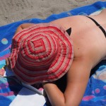 Sončenje na plaži