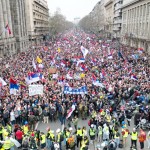 protest beograd srbija studenti