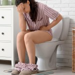 vnetje sečil, stranišče