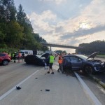 verižno trčenje, gradec