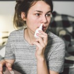 sinusitis, vnetje sinusov, prehlad, pršilo za nos