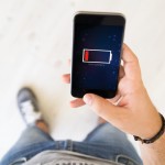 prazna baterija na telefonu