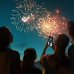 Družina v pričakovanju novega leta