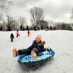 zima sneg otrok počitnice