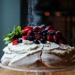 selective-focus-shot-delicious-dessert-pavlova