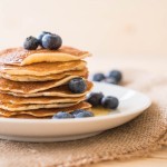 pancakes-with-blueberry