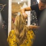 Dolgi lasje, frizer, striženje