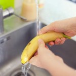 pranje sadja, banana