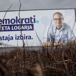 logar demokrati plakat Primoz Lavre