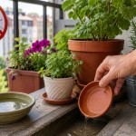 komarji, balkon, repelent