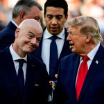Gianni infantino, Donald Trump