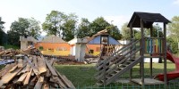 Rušenje starega vrtca