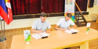 V Gabrju podpisali pogodbo za ureditev vaškega središča