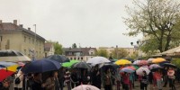 Protest v Kočevju