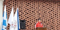 na podelitvi- Gen. sek. RKS Cvetka Tomin