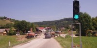 Obnova ceste na Bučki