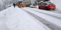 sneženje, sneg, cesta, promet