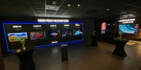 Del studia je tudi predstavitveni prostor Hisense TV Experience Room (foto Blaž Garbajs)