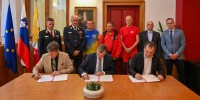 Podpis pogodbe za Regionalno središče za zaščito, reševanje in pomoč
