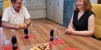 Pogovor z veleposlanico v pisarni župana