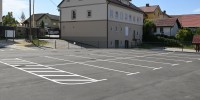 raka, parkirisce