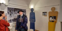 Utrinek iz odprtja razstave Dialog treh pokrajin
