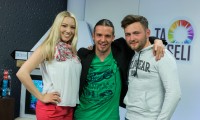 Marcel Lejko in člana ansambla Jureta Zajca