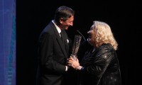 Zarometi 2017 - predsednik Republike Slovenije Borut Pahor in Elda Viler.jpg