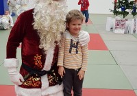(FOTO) Božiček obiskal murskosoboške judoiste