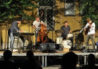 (FOTO) Skrito dvorišče: Na delu je bil Ton Risco European Quartet