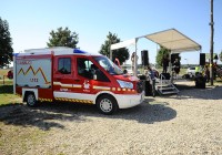 (FOTO) Na Pušči predstavili novo gasilsko vozilo